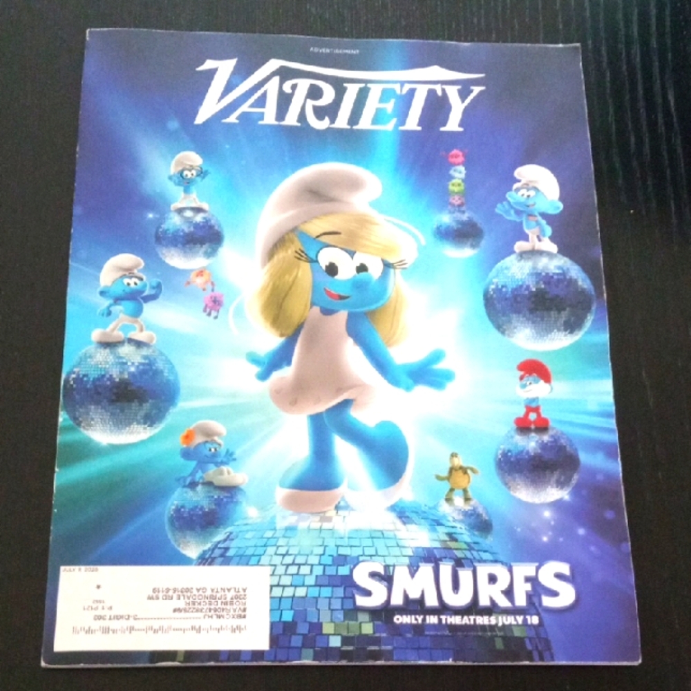 Variety Magazine | July 2025 Issue Featuring Smurfs